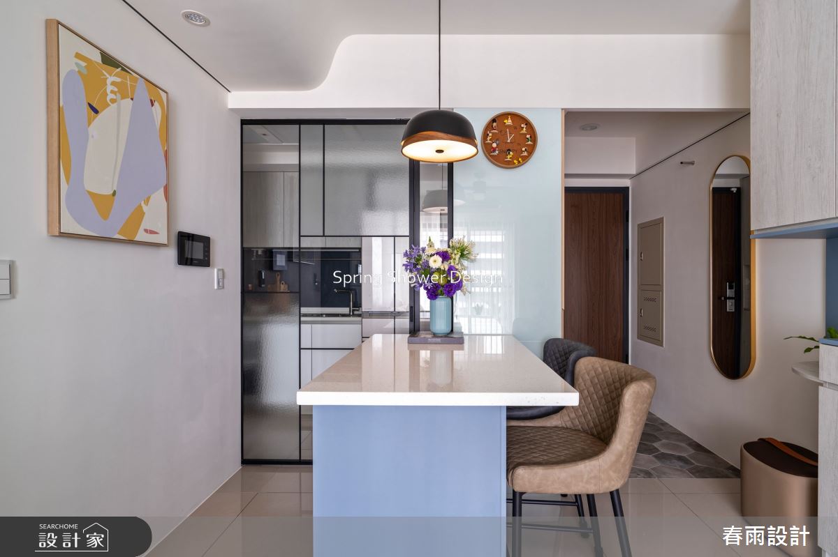 新成屋(5年以下)＿北歐風餐廳廚房案例圖片＿春雨設計＿春雨_229 台中洲際之3