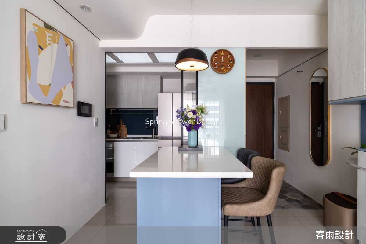 新成屋(5年以下)＿北歐風餐廳廚房案例圖片＿春雨設計＿春雨_229 台中洲際之4