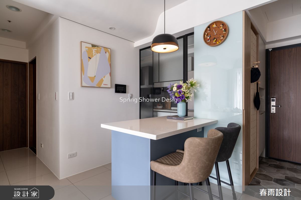 新成屋(5年以下)＿北歐風玄關餐廳案例圖片＿春雨設計＿春雨_229 台中洲際之5