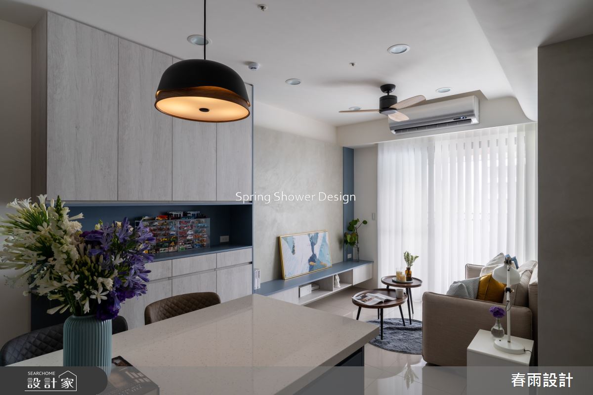 新成屋(5年以下)＿北歐風客廳餐廳案例圖片＿春雨設計＿春雨_229 台中洲際之11