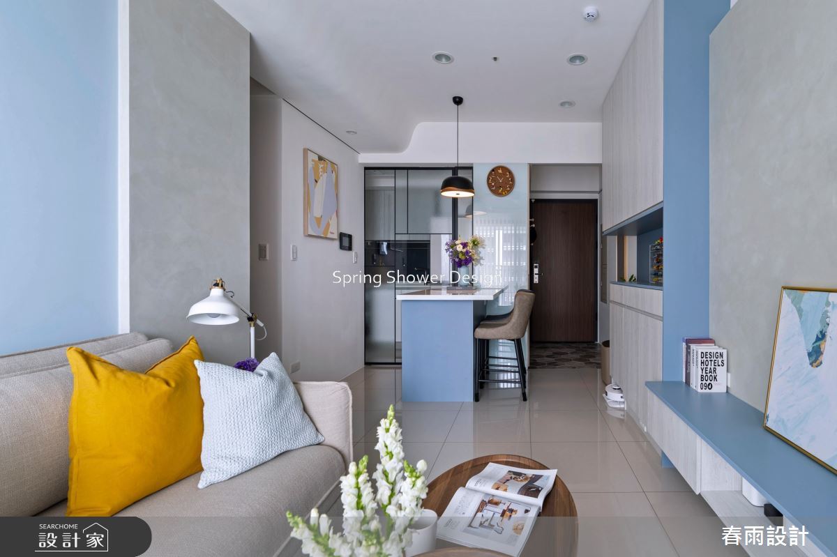 新成屋(5年以下)＿北歐風玄關客廳餐廳案例圖片＿春雨設計＿春雨_229 台中洲際之15