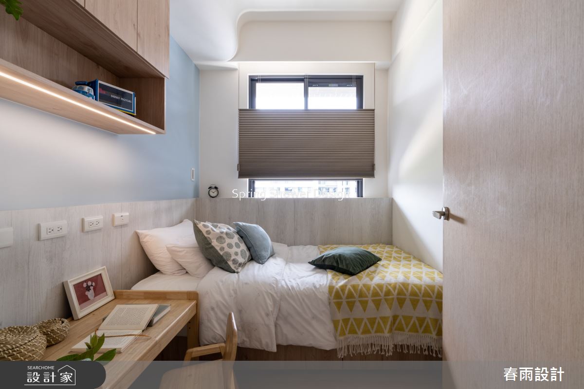 新成屋(5年以下)＿北歐風臥室案例圖片＿春雨設計＿春雨_229 台中洲際之19