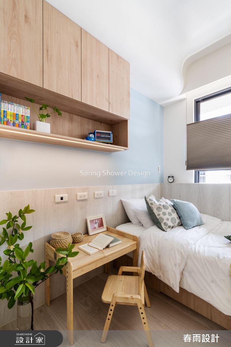 新成屋(5年以下)＿北歐風臥室案例圖片＿春雨設計＿春雨_229 台中洲際之20