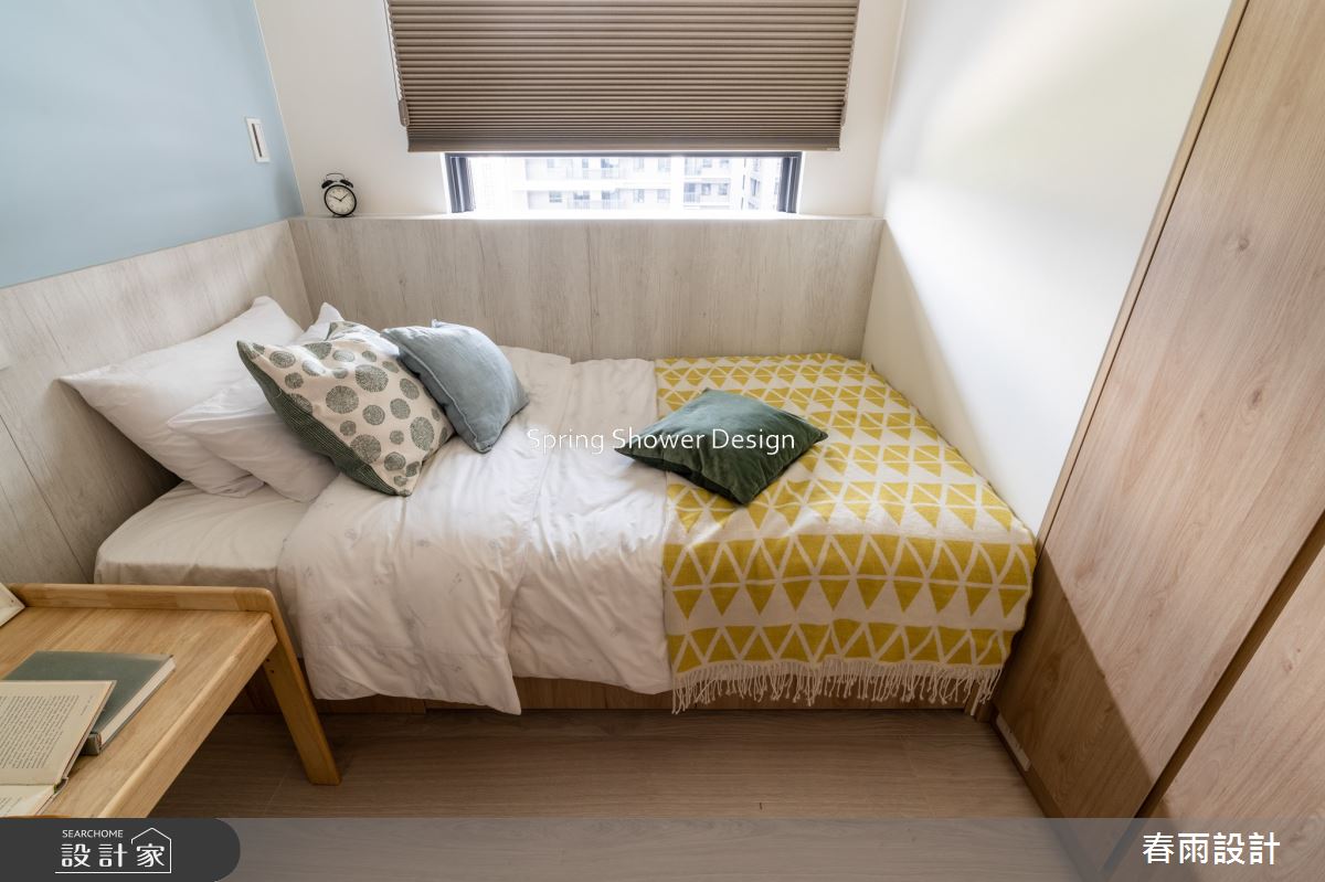新成屋(5年以下)＿北歐風臥室案例圖片＿春雨設計＿春雨_229 台中洲際之21