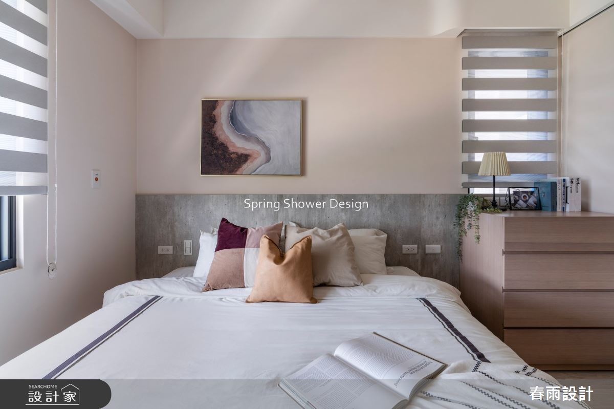 新成屋(5年以下)＿北歐風臥室案例圖片＿春雨設計＿春雨_229 台中洲際之24