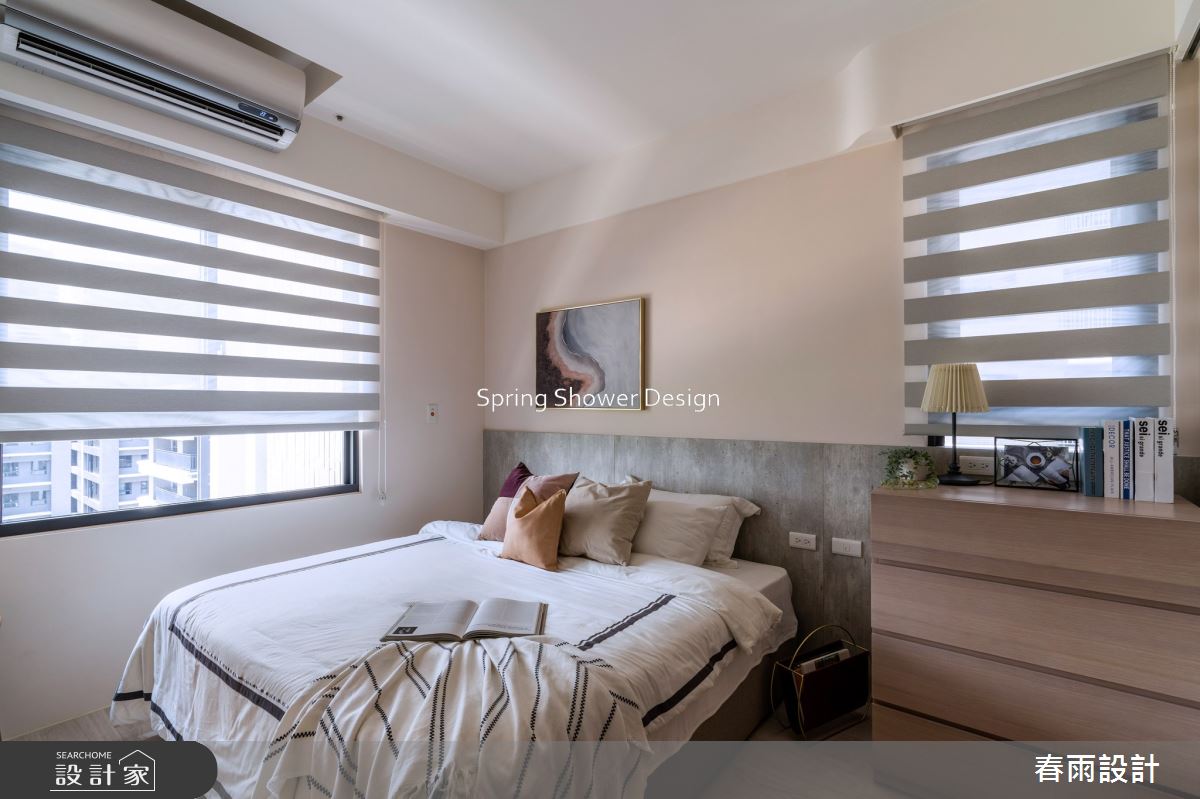 新成屋(5年以下)＿北歐風臥室案例圖片＿春雨設計＿春雨_229 台中洲際之25