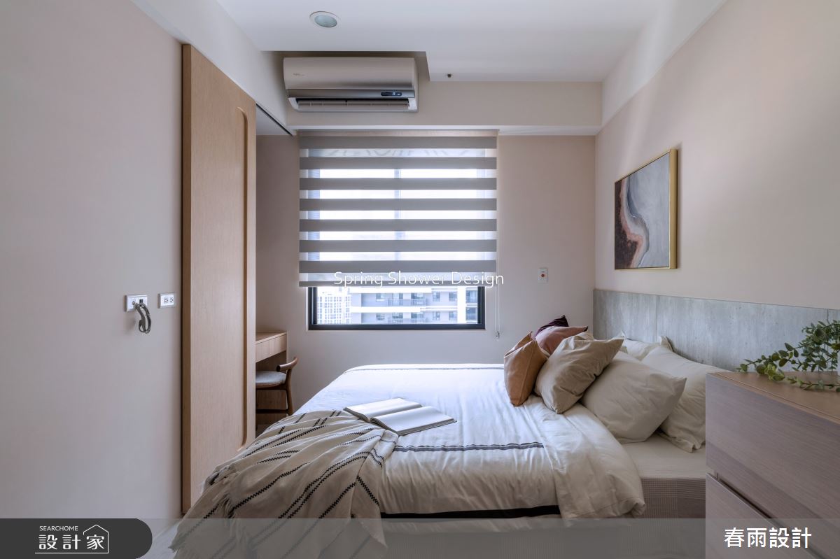 新成屋(5年以下)＿北歐風臥室案例圖片＿春雨設計＿春雨_229 台中洲際之26