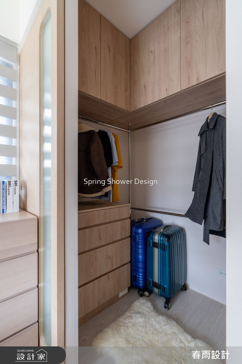 新成屋(5年以下)＿北歐風臥室更衣間案例圖片＿春雨設計＿春雨_229 台中洲際之32