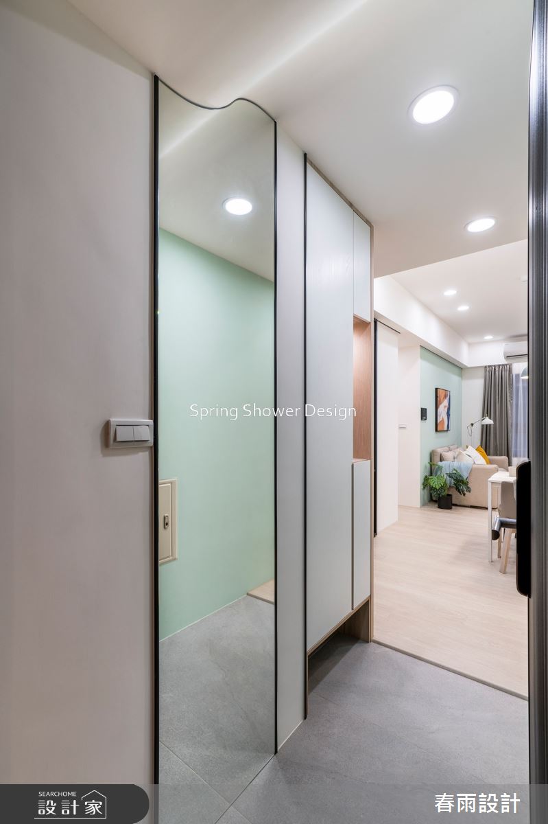 新成屋(5年以下)＿北歐風玄關案例圖片＿春雨設計＿春雨_230 勝旺興之1