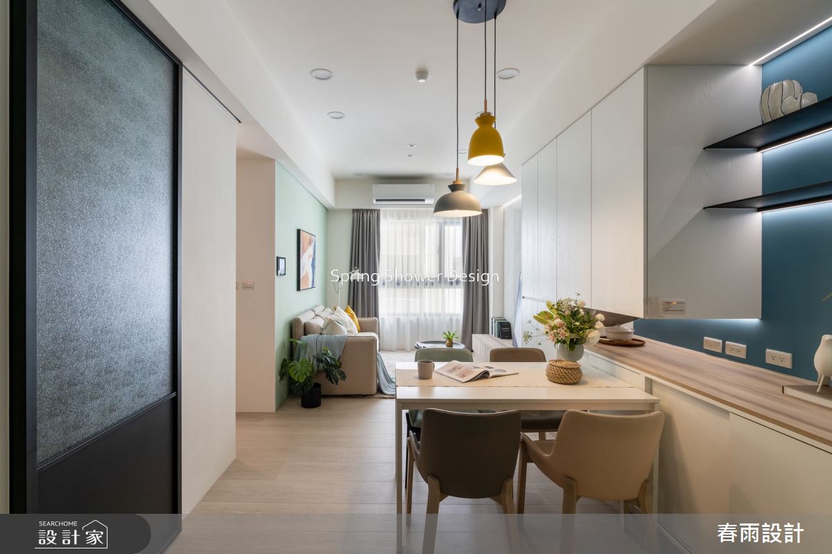 新成屋(5年以下)＿北歐風客廳餐廳案例圖片＿春雨設計＿春雨_230 勝旺興之2