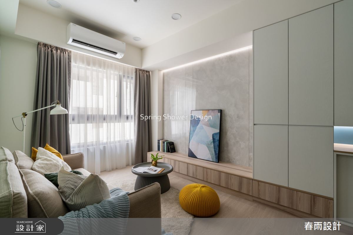 新成屋(5年以下)＿北歐風客廳案例圖片＿春雨設計＿春雨_230 勝旺興之5
