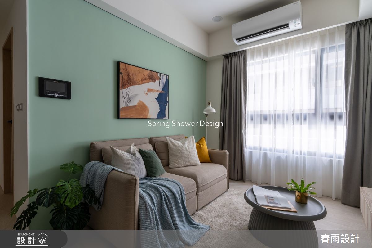 新成屋(5年以下)＿北歐風客廳案例圖片＿春雨設計＿春雨_230 勝旺興之7