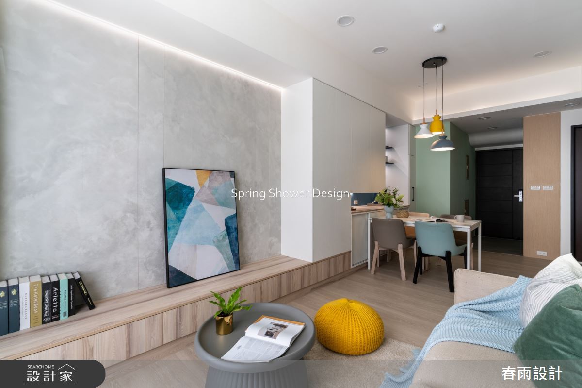 新成屋(5年以下)＿北歐風客廳餐廳案例圖片＿春雨設計＿春雨_230 勝旺興之10