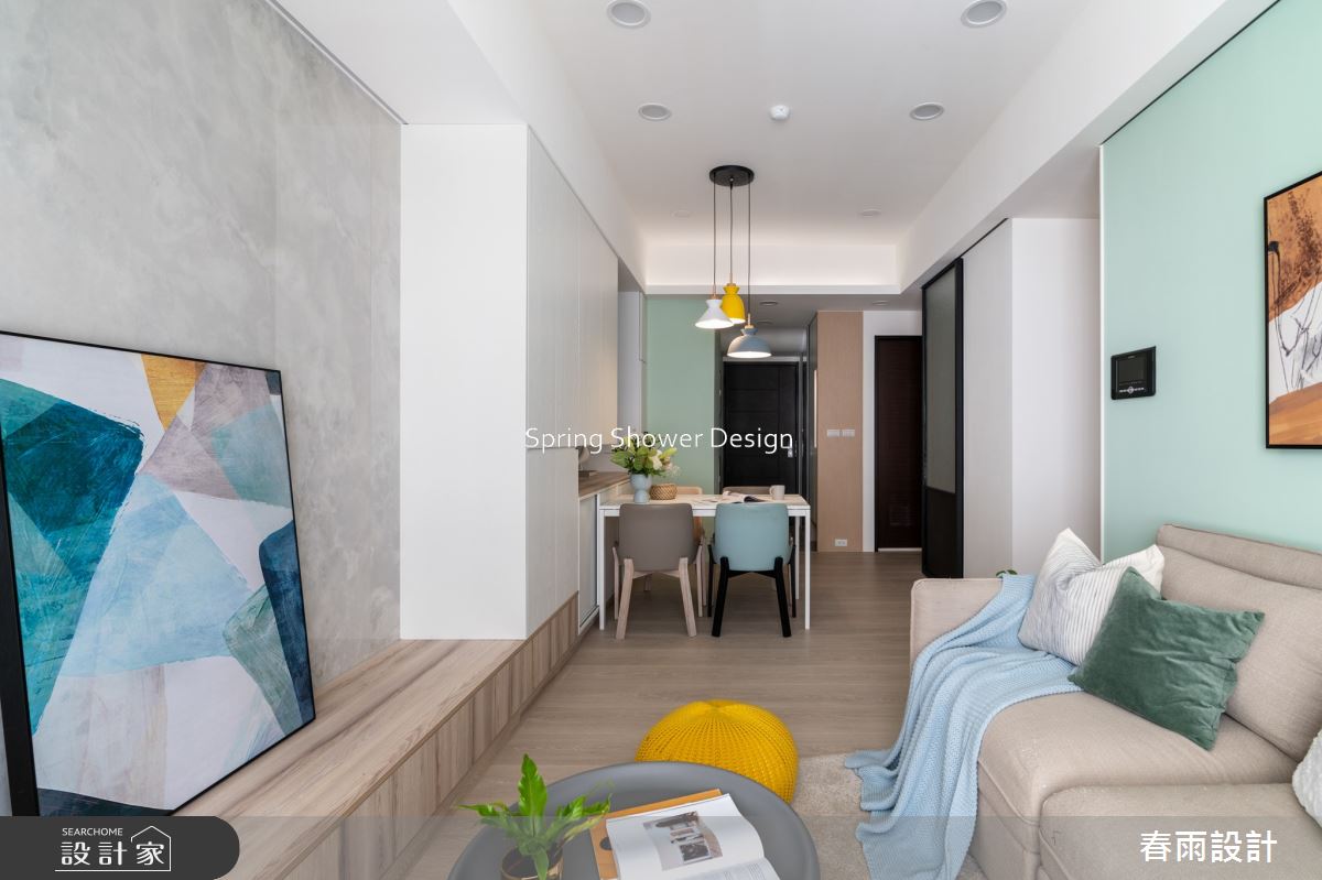 新成屋(5年以下)＿北歐風客廳餐廳案例圖片＿春雨設計＿春雨_230 勝旺興之11