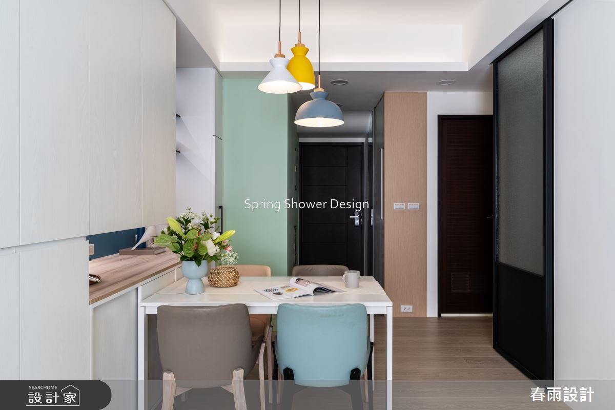 新成屋(5年以下)＿北歐風客廳餐廳案例圖片＿春雨設計＿春雨_230 勝旺興之12