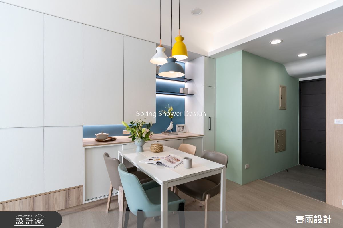 新成屋(5年以下)＿北歐風玄關餐廳案例圖片＿春雨設計＿春雨_230 勝旺興之15