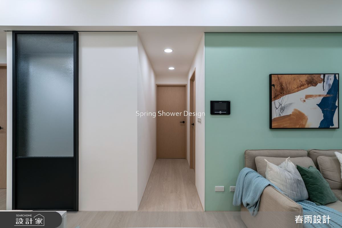 新成屋(5年以下)＿北歐風客廳走廊案例圖片＿春雨設計＿春雨_230 勝旺興之18