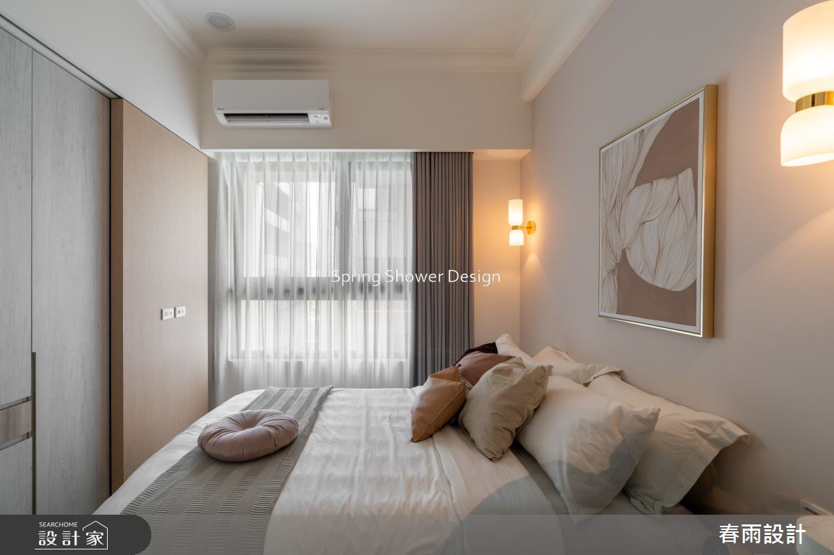 新成屋(5年以下)＿北歐風臥室案例圖片＿春雨設計＿春雨_230 勝旺興之20