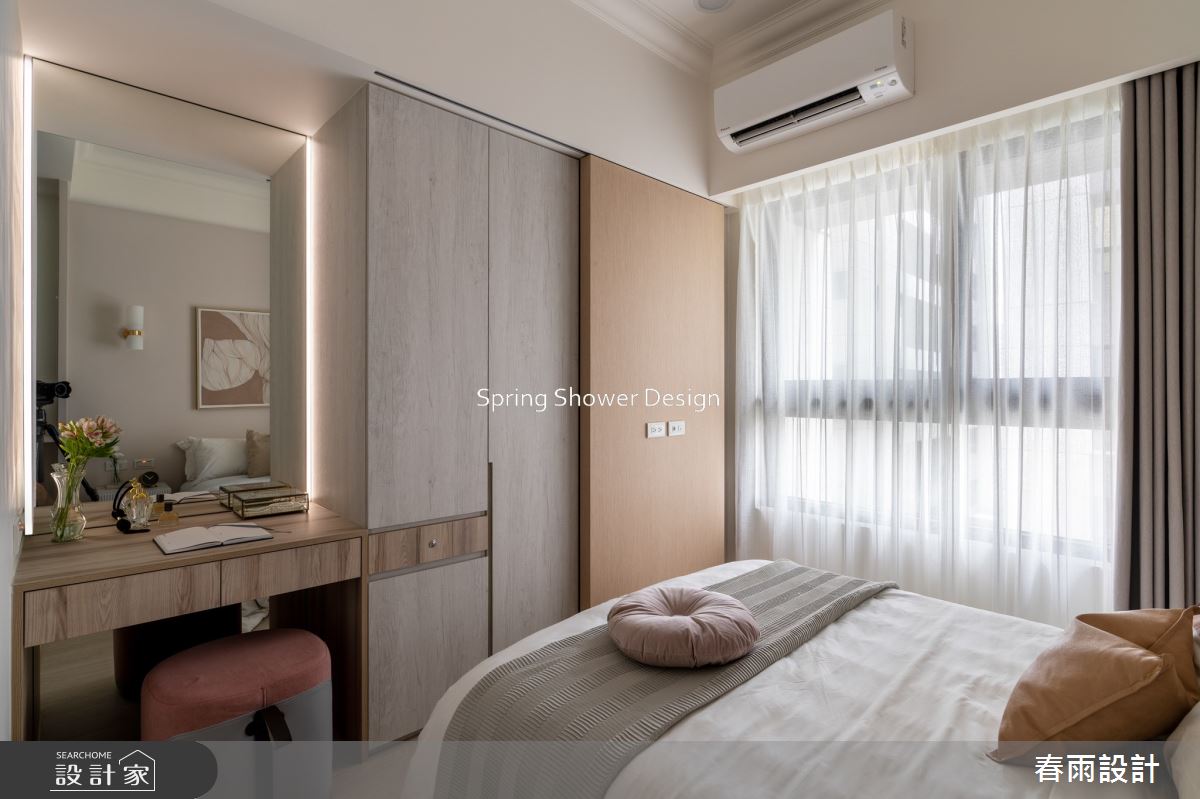 新成屋(5年以下)＿北歐風臥室案例圖片＿春雨設計＿春雨_230 勝旺興之21