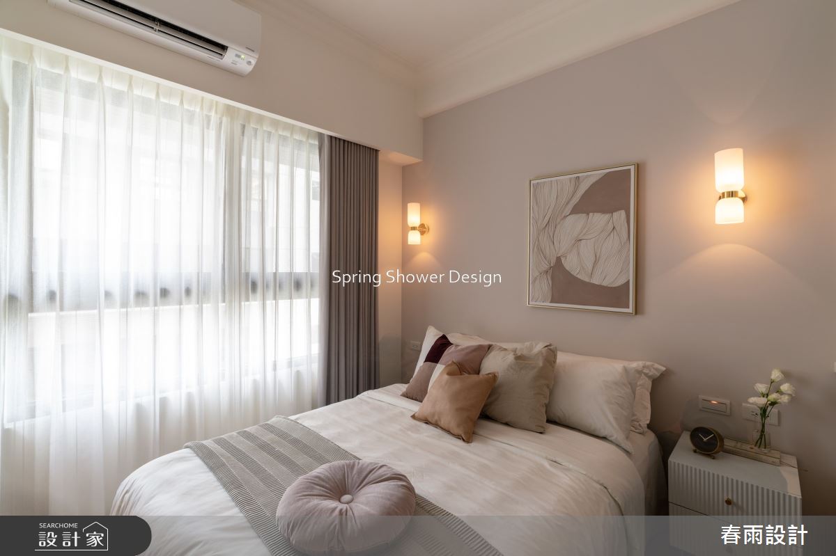 新成屋(5年以下)＿北歐風臥室案例圖片＿春雨設計＿春雨_230 勝旺興之22