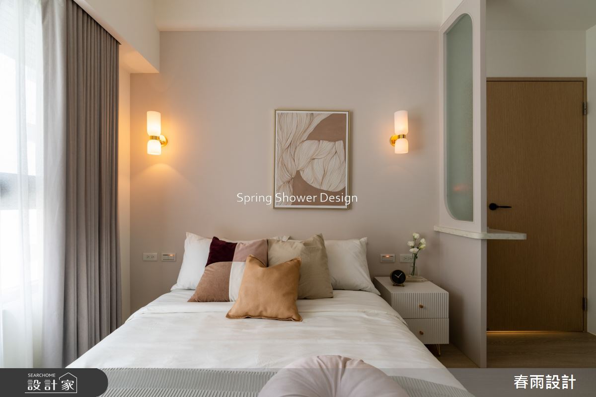 新成屋(5年以下)＿北歐風臥室案例圖片＿春雨設計＿春雨_230 勝旺興之23