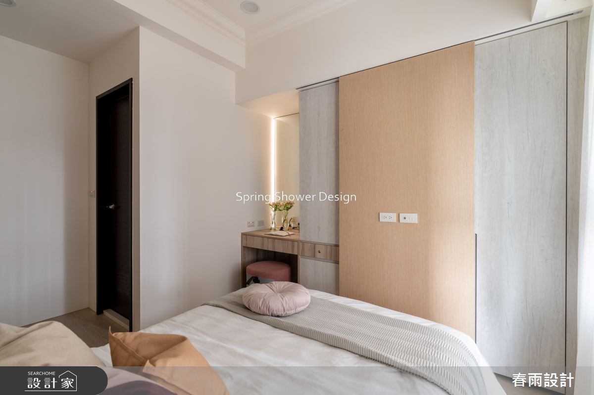新成屋(5年以下)＿北歐風臥室案例圖片＿春雨設計＿春雨_230 勝旺興之26