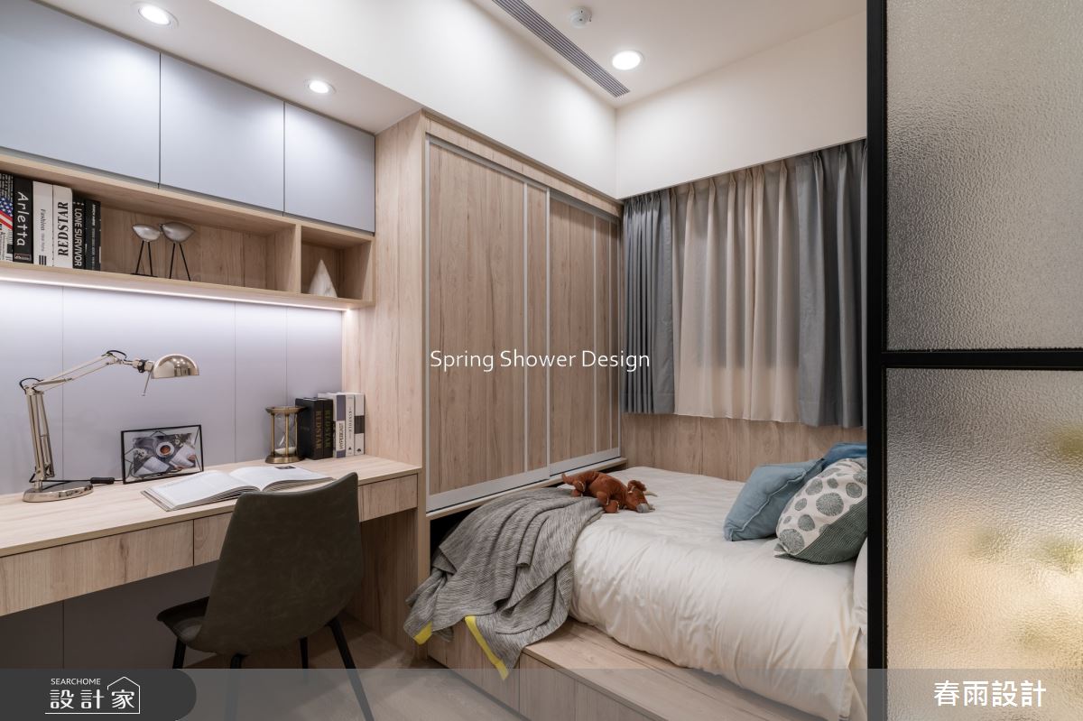 新成屋(5年以下)＿北歐風臥室案例圖片＿春雨設計＿春雨_230 勝旺興之27