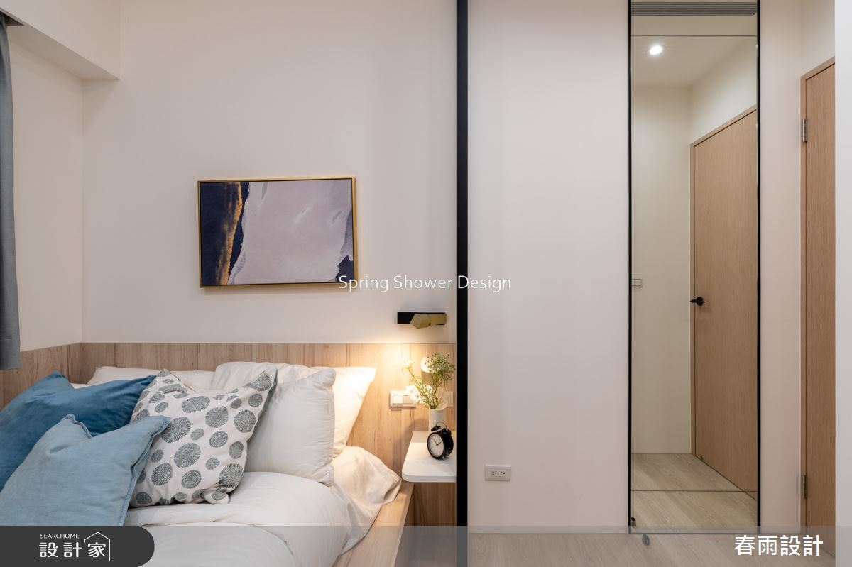 新成屋(5年以下)＿北歐風臥室案例圖片＿春雨設計＿春雨_230 勝旺興之28