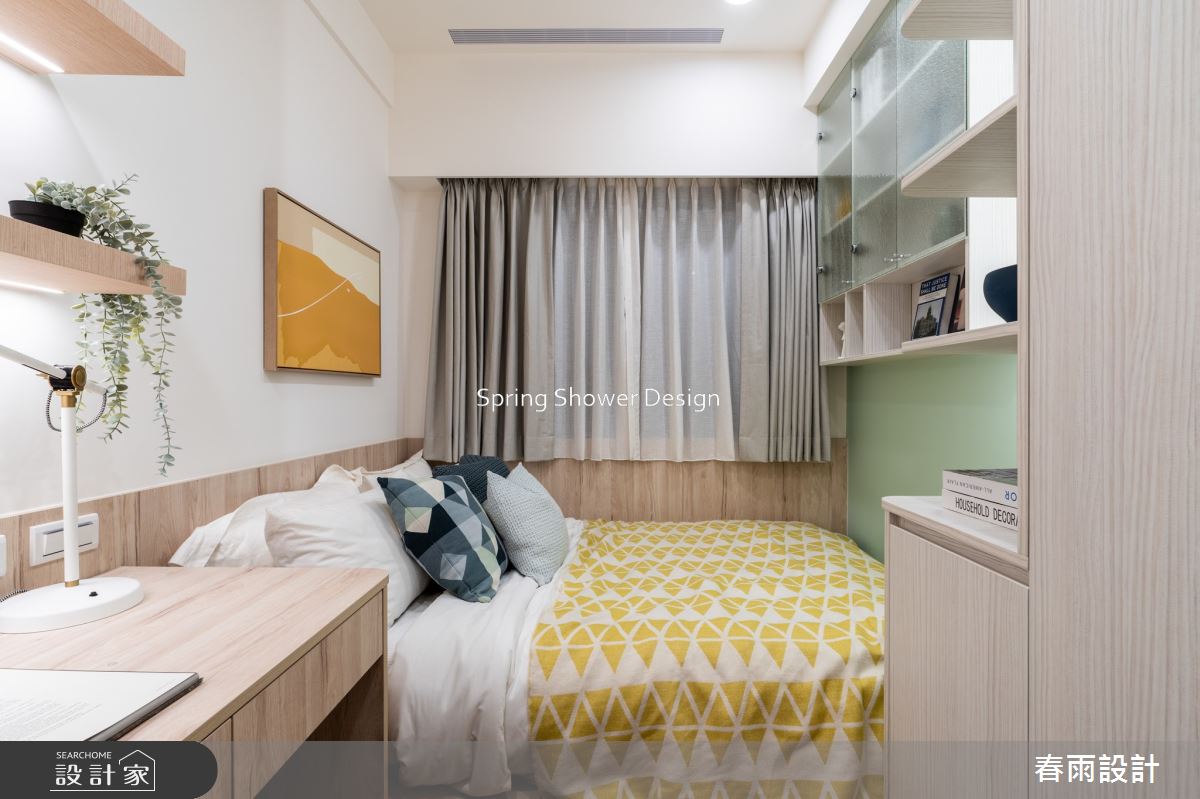 新成屋(5年以下)＿北歐風臥室案例圖片＿春雨設計＿春雨_230 勝旺興之31