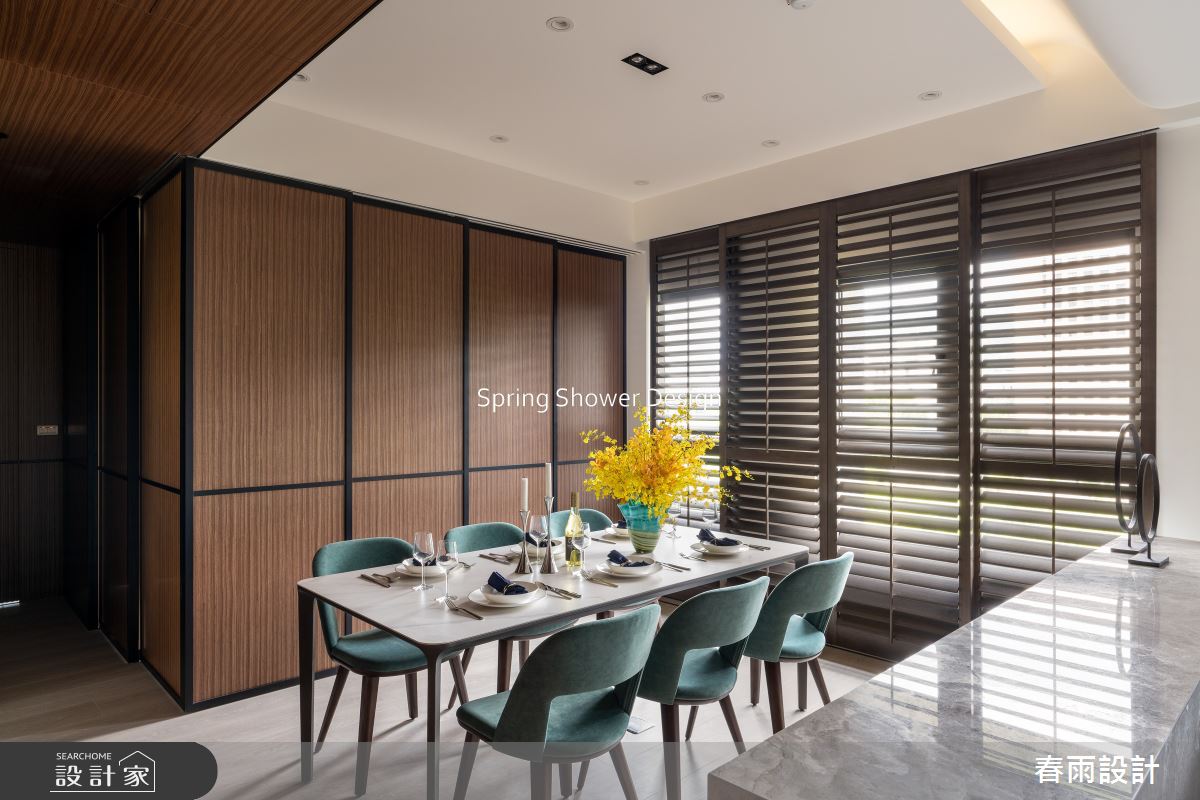 37坪新成屋(5年以下)＿現代風餐廳案例圖片＿春雨設計＿春雨_231 天賞水硯之11