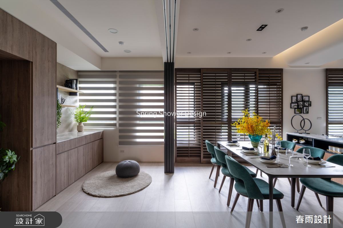 37坪新成屋(5年以下)＿現代風餐廳多功能室案例圖片＿春雨設計＿春雨_231 天賞水硯之12