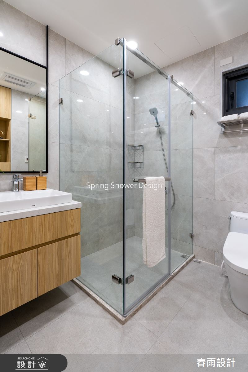 37坪新成屋(5年以下)＿現代風浴室案例圖片＿春雨設計＿春雨_231 天賞水硯之16