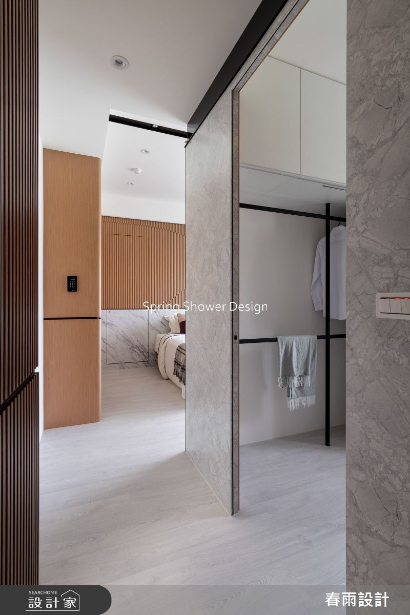 37坪新成屋(5年以下)＿現代風臥室更衣間案例圖片＿春雨設計＿春雨_231 天賞水硯之22
