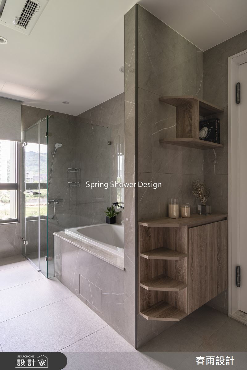 37坪新成屋(5年以下)＿現代風浴室案例圖片＿春雨設計＿春雨_231 天賞水硯之30