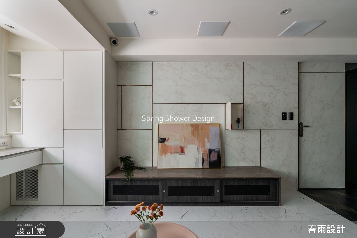 老屋(16~30年)＿現代風客廳案例圖片＿春雨設計＿春雨_232 吉林路之7