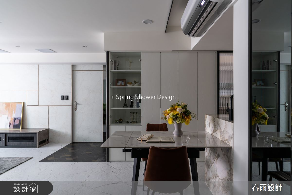 老屋(16~30年)＿現代風餐廳案例圖片＿春雨設計＿春雨_232 吉林路之9
