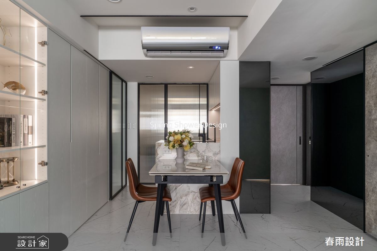 老屋(16~30年)＿現代風餐廳案例圖片＿春雨設計＿春雨_232 吉林路之10