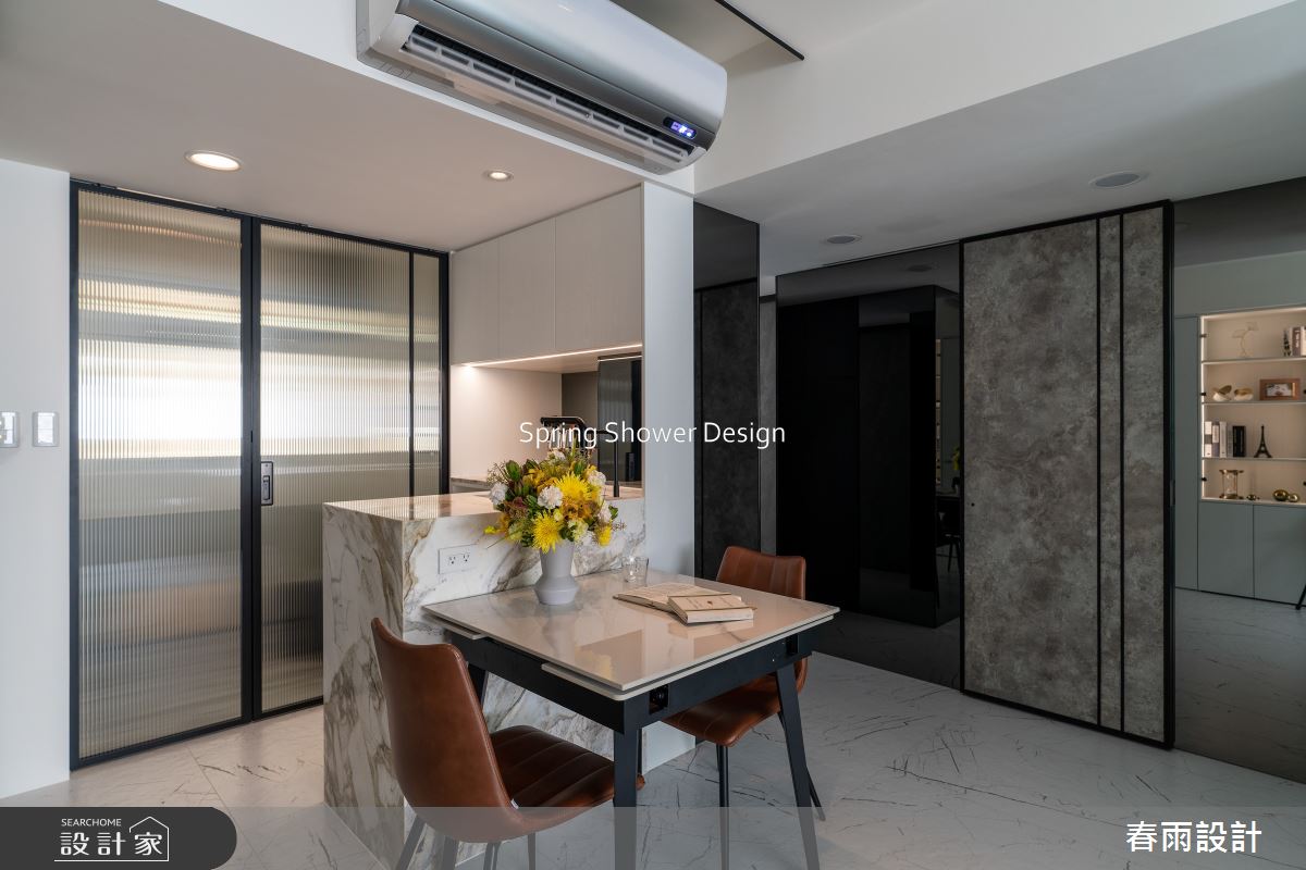 老屋(16~30年)＿現代風餐廳案例圖片＿春雨設計＿春雨_232 吉林路之11