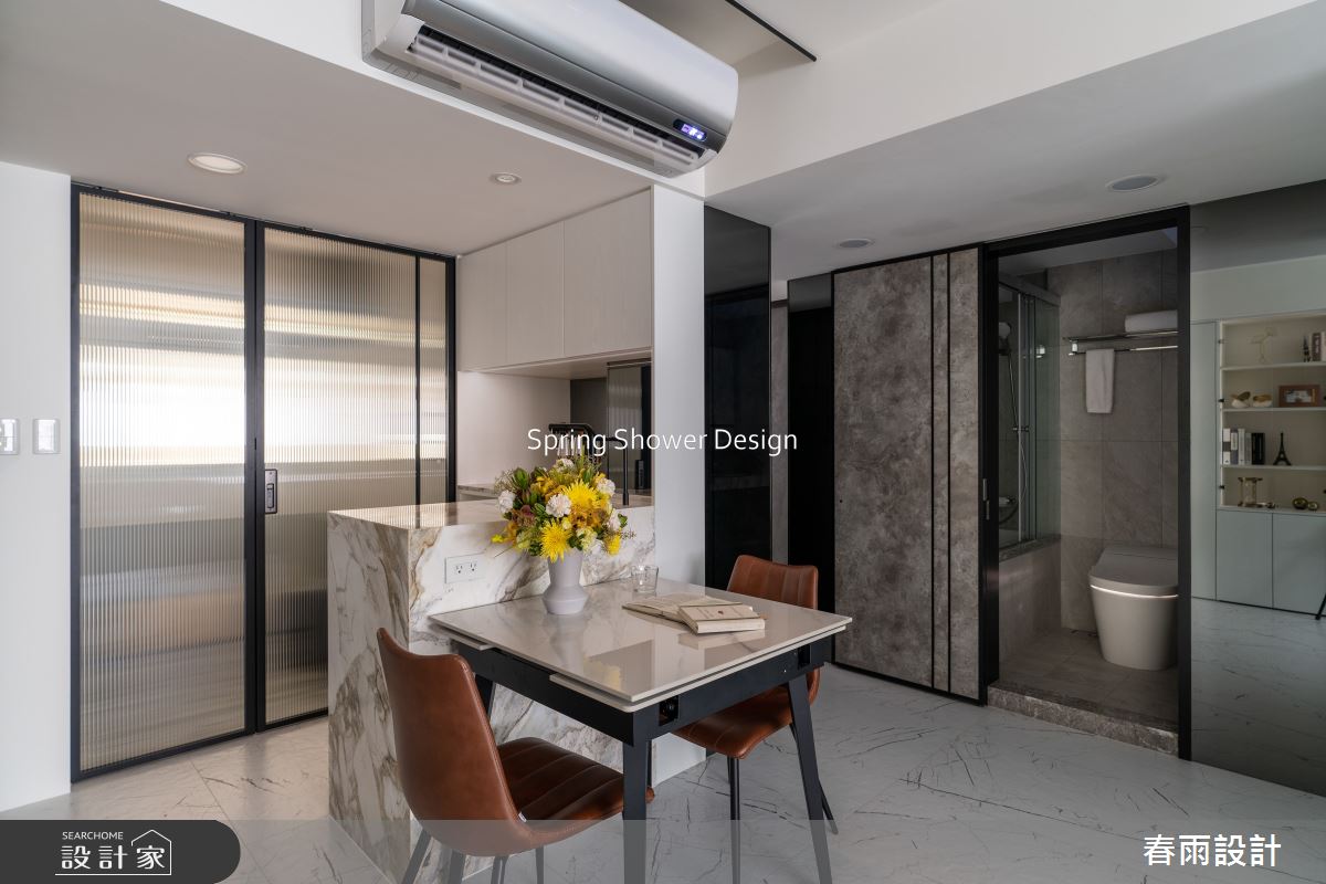 老屋(16~30年)＿現代風餐廳浴室案例圖片＿春雨設計＿春雨_232 吉林路之12