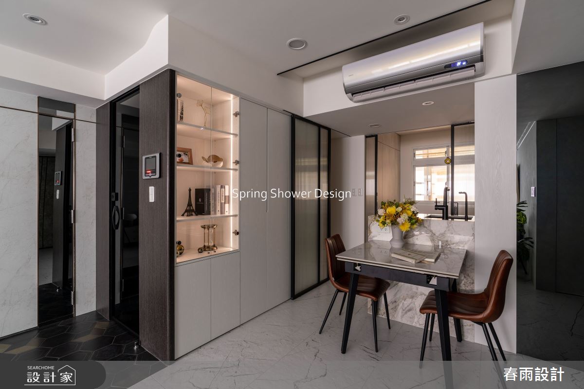 老屋(16~30年)＿現代風餐廳廚房案例圖片＿春雨設計＿春雨_232 吉林路之13