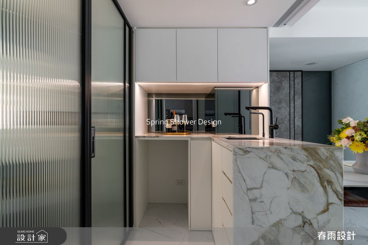 老屋(16~30年)＿現代風中島案例圖片＿春雨設計＿春雨_232 吉林路之15