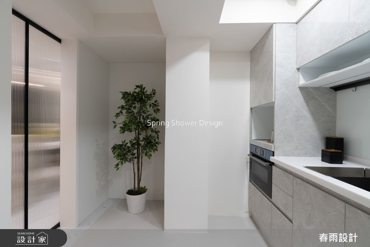 老屋(16~30年)＿現代風廚房案例圖片＿春雨設計＿春雨_232 吉林路之17