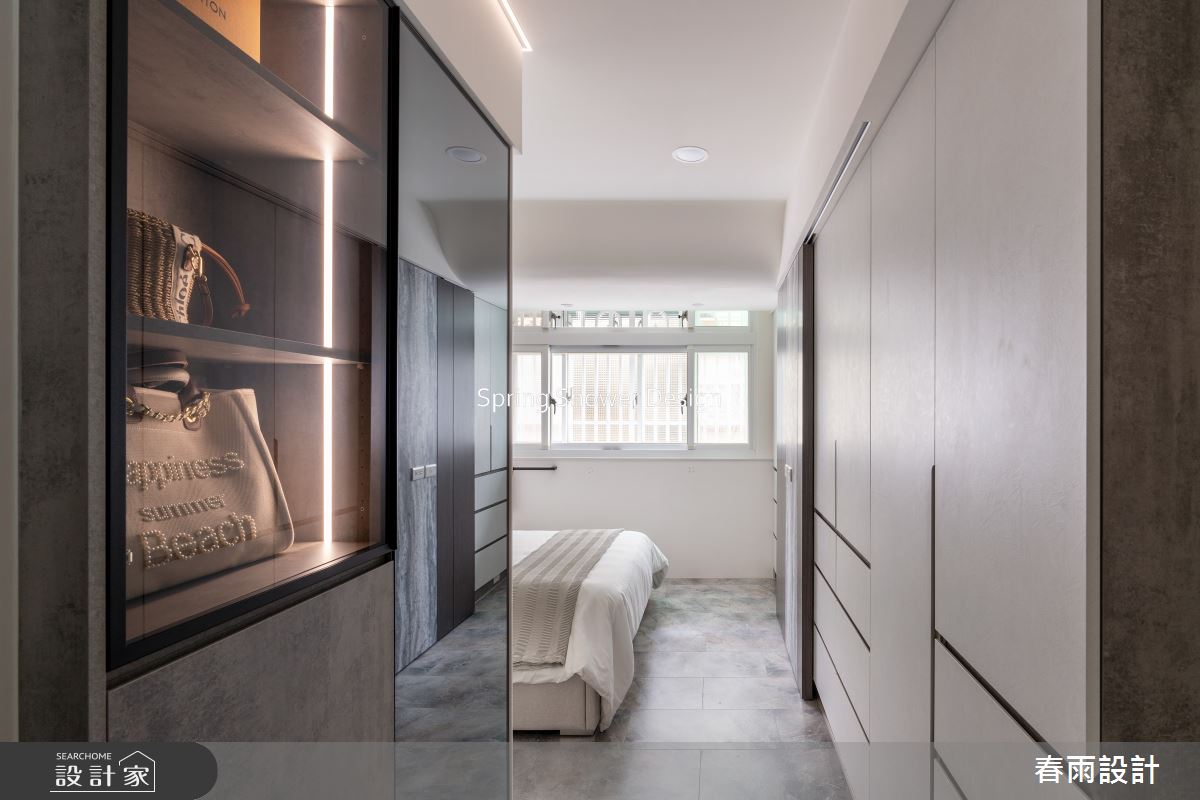 老屋(16~30年)＿現代風臥室案例圖片＿春雨設計＿春雨_232 吉林路之24