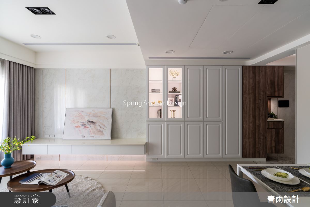 新成屋(5年以下)＿美式風客廳案例圖片＿春雨設計＿春雨_233 信義嘉和之8