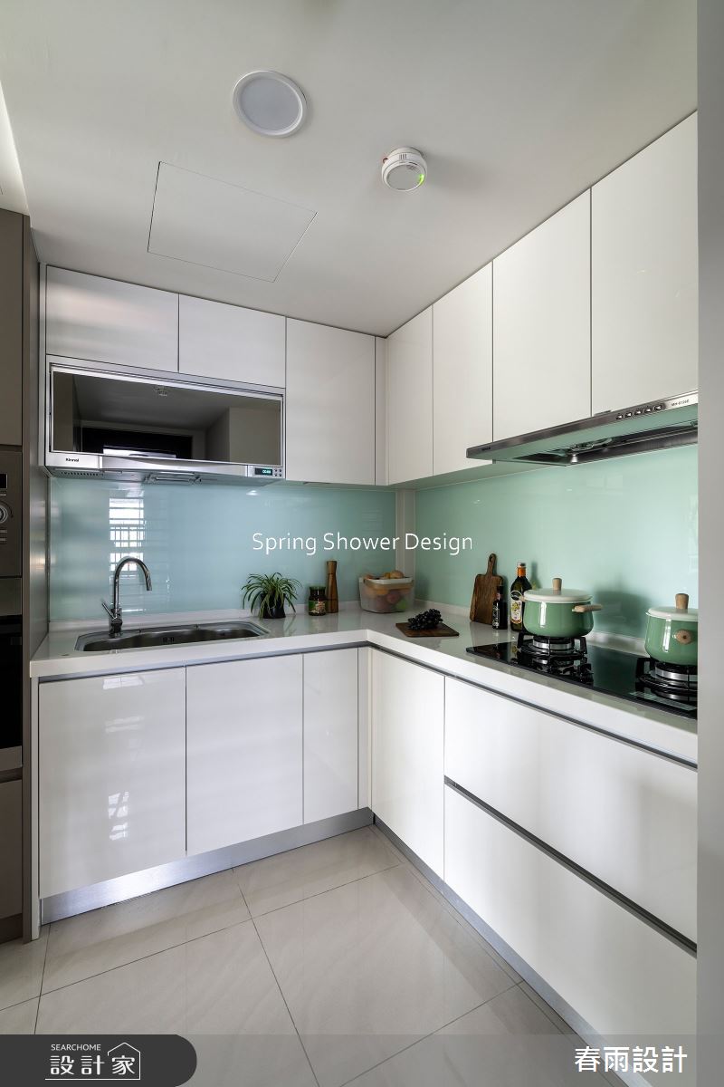 新成屋(5年以下)＿美式風廚房案例圖片＿春雨設計＿春雨_233 信義嘉和之24