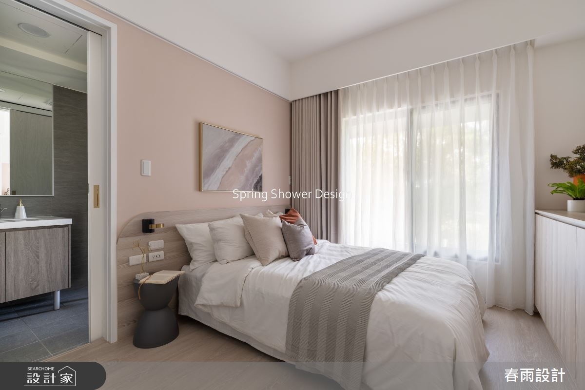 新成屋(5年以下)＿美式風臥室浴室案例圖片＿春雨設計＿春雨_233 信義嘉和之25