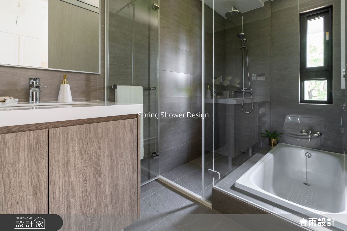 新成屋(5年以下)＿美式風浴室案例圖片＿春雨設計＿春雨_233 信義嘉和之30