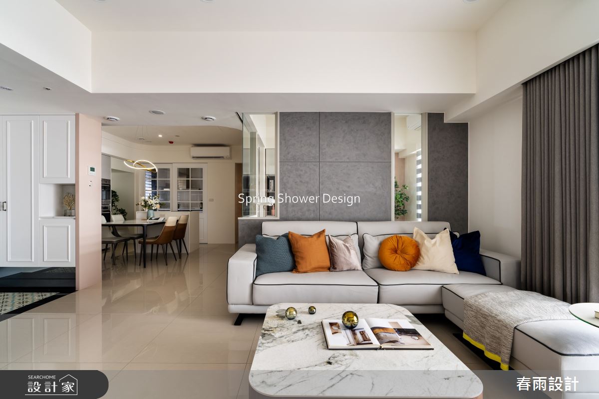 新成屋(5年以下)＿新古典客廳餐廳案例圖片＿春雨設計＿春雨_234 國聚之鑄之4