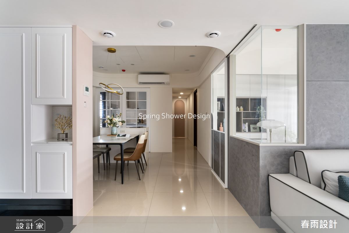 新成屋(5年以下)＿新古典餐廳走廊案例圖片＿春雨設計＿春雨_234 國聚之鑄之8