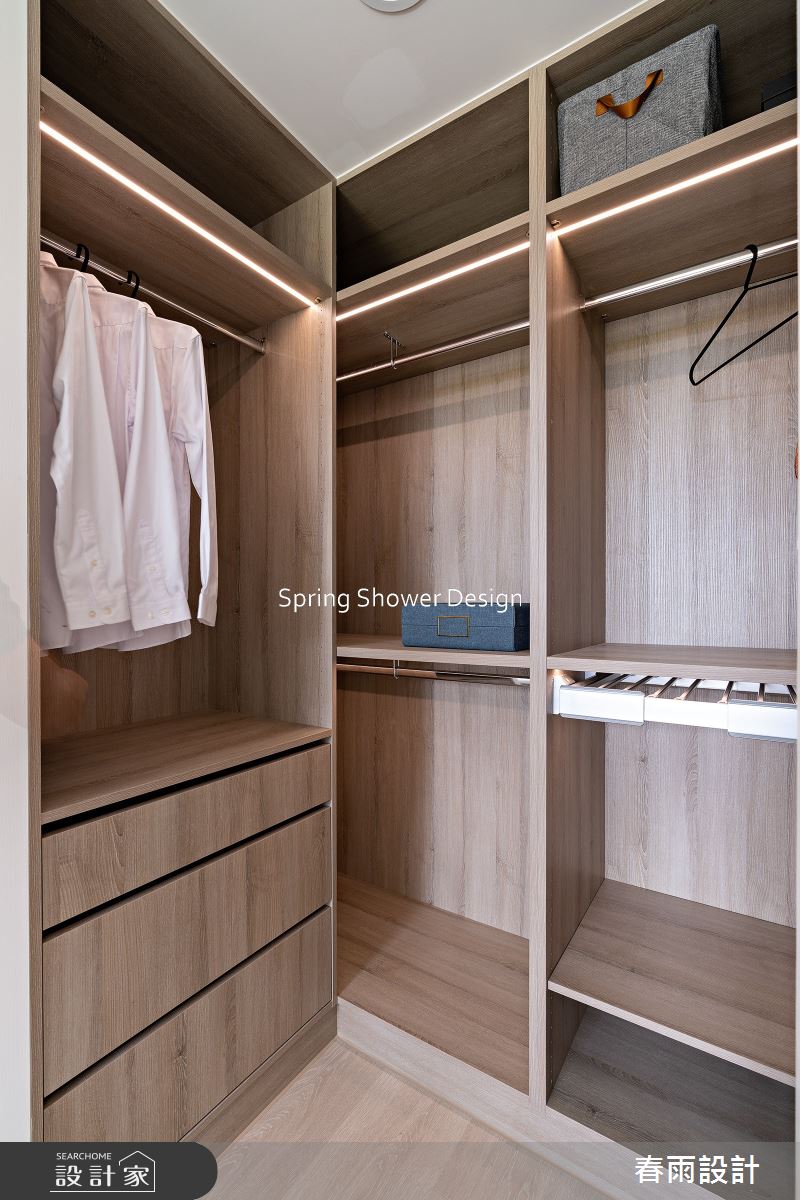 新成屋(5年以下)＿北歐風更衣間案例圖片＿春雨設計＿春雨_235 大橋湛之24